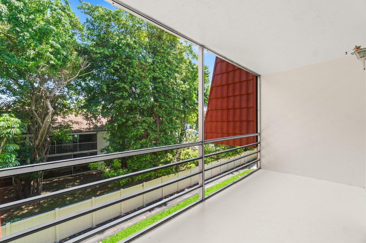 22615 Southwest 66th Avenue, Unit 310 Boca Raton, FL 33428 - Photo 19 of 28 Screened Balcony