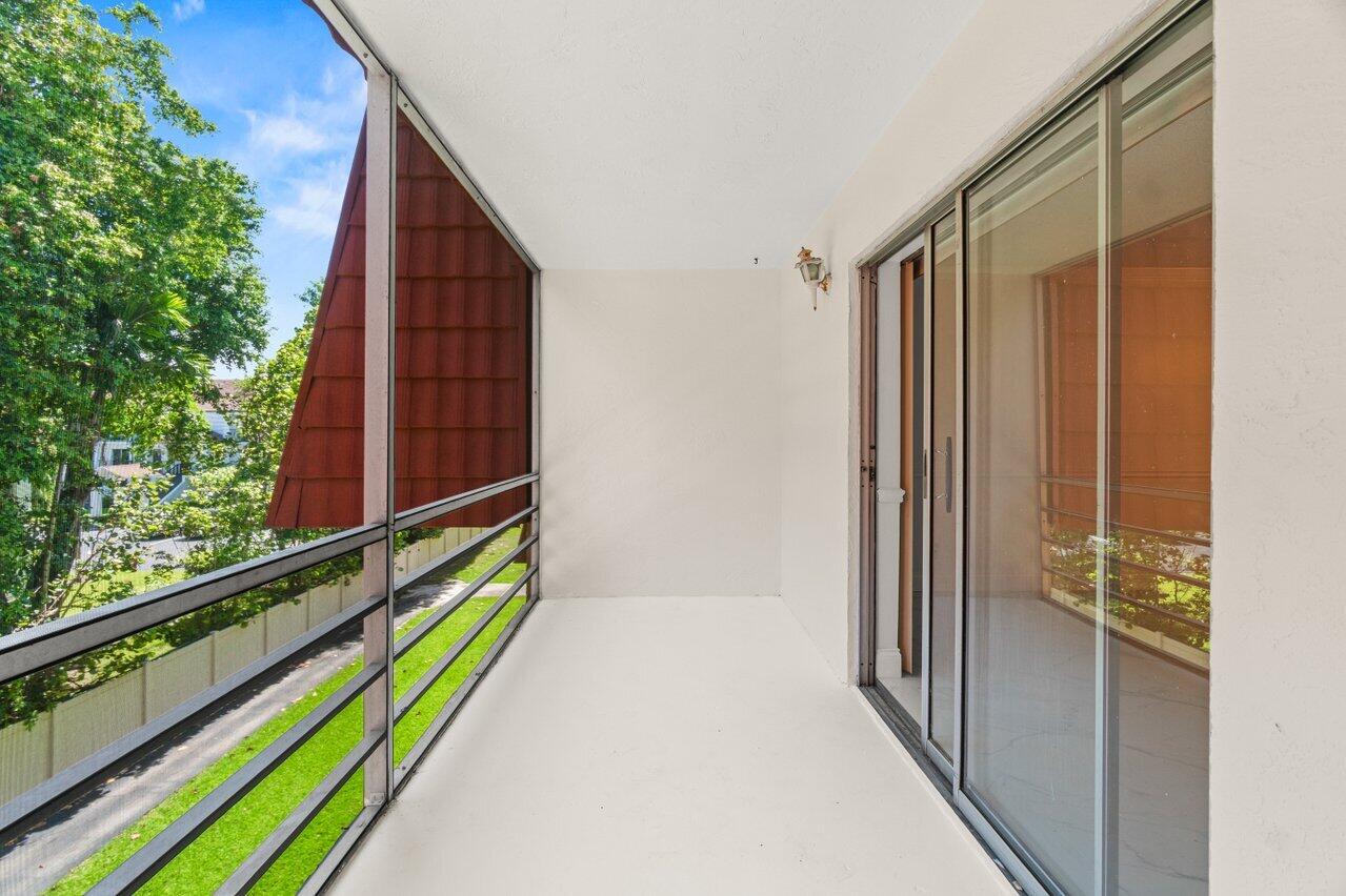 22615 Southwest 66th Avenue, Unit 310 Boca Raton, FL 33428 - Photo 20 of 28 Screened Balcony