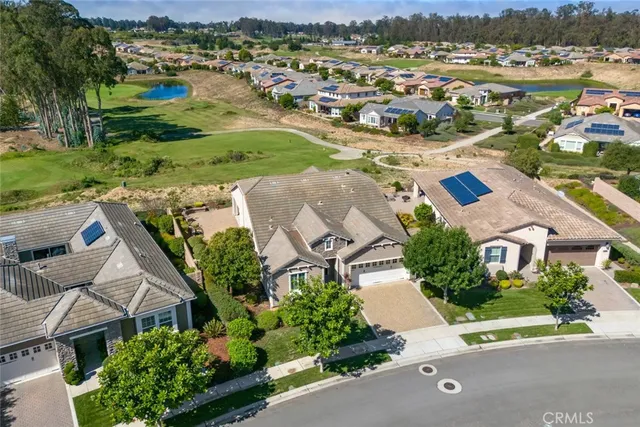 a view of a house with a patio