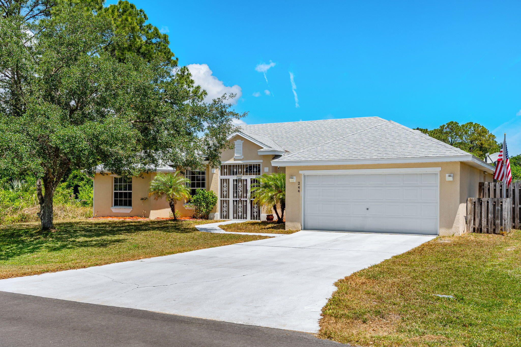 244 Abalone Road Northwest Palm Bay, FL 32907 - Photo 3 of 38 244 Abalone Front 2