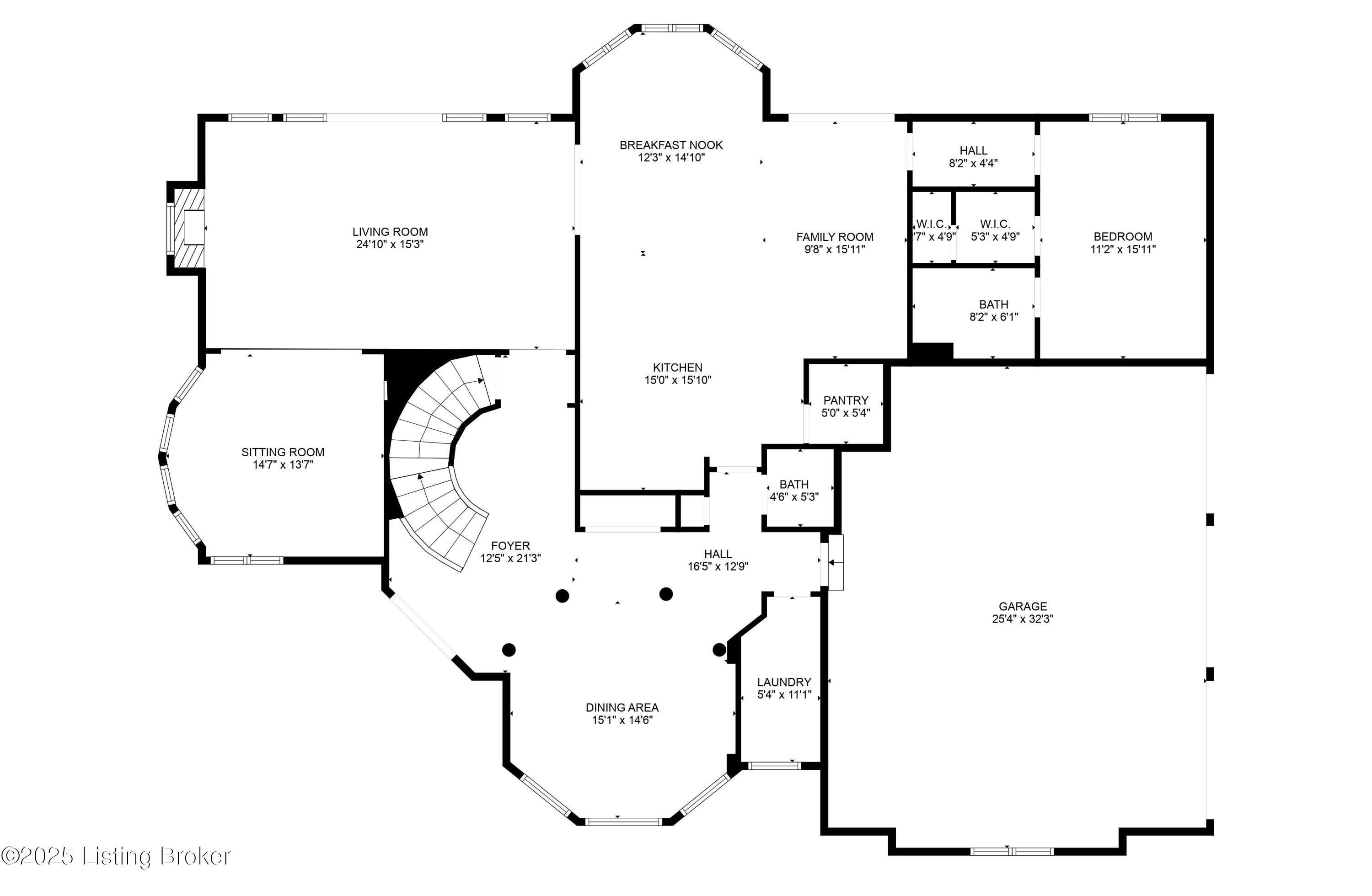 711 Foxfire Road Elizabethtown, KY 42701 - Photo 95 of 97 Main level floor plan