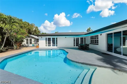 a view of a house with pool