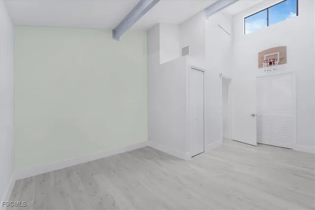 a outdoor space with furniture