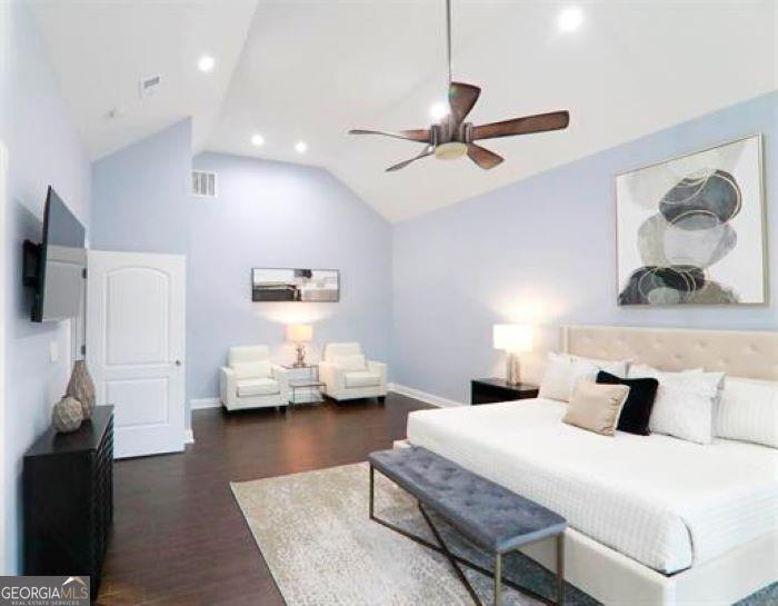 1673 Fairway Drive Mableton, GA 30126 - Photo 23 of 27 a bedroom with a bed couch and a window