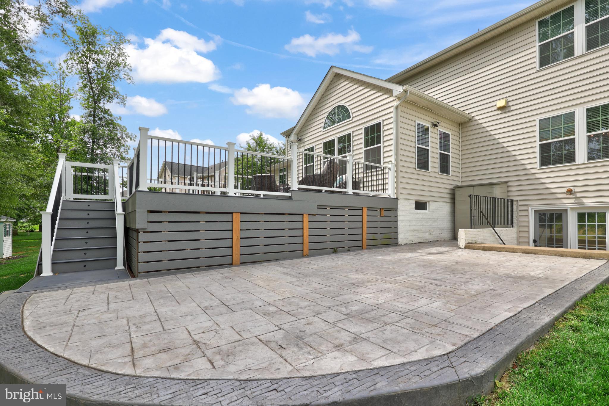 4954 Pebble Run Road Warrenton, VA 20187 - Photo 44 of 67 stamped concrete patio