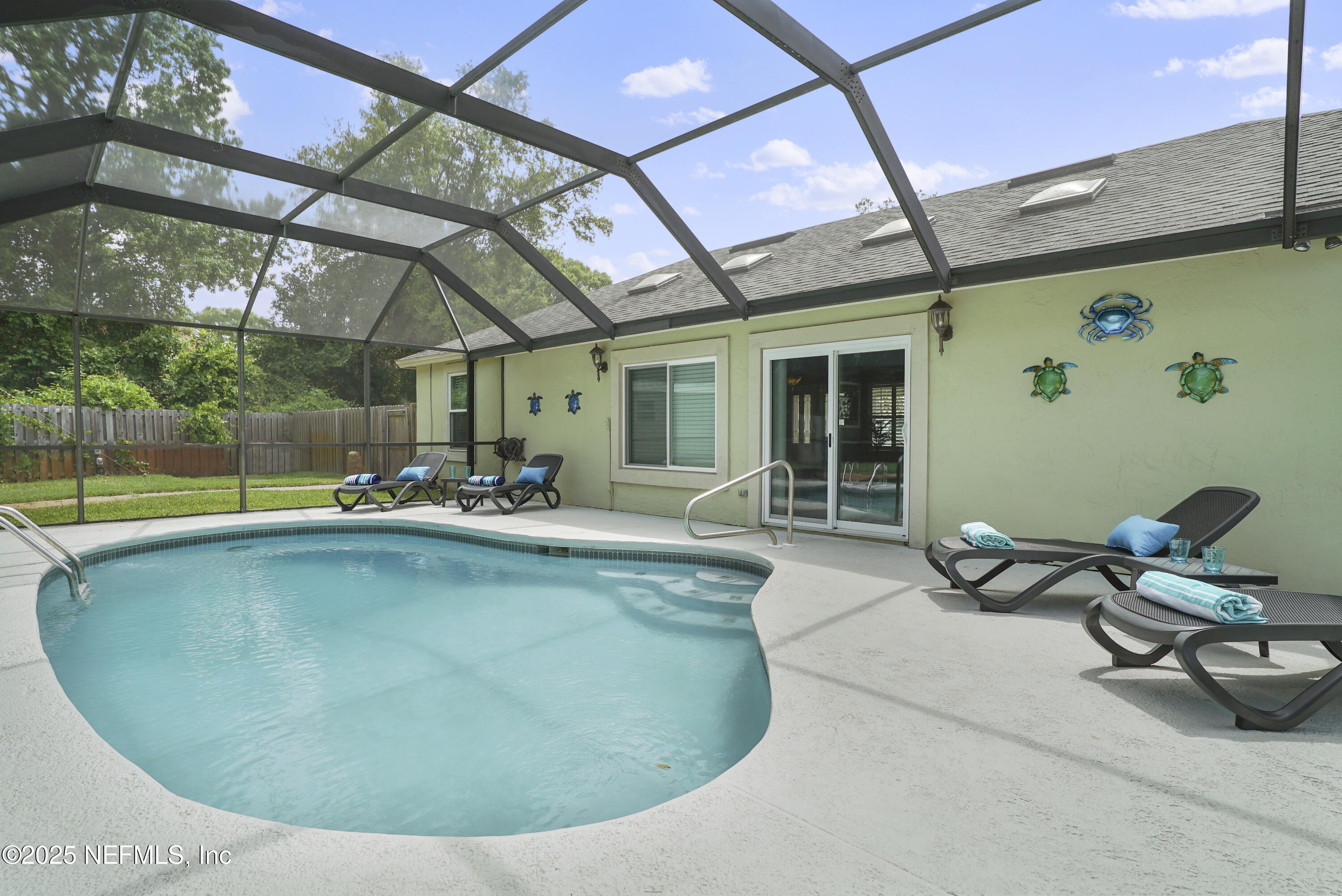 4041 Pine Run Circle St. Augustine, FL 32086 - Photo 18 of 57 a view of swimming pool with outdoor seating