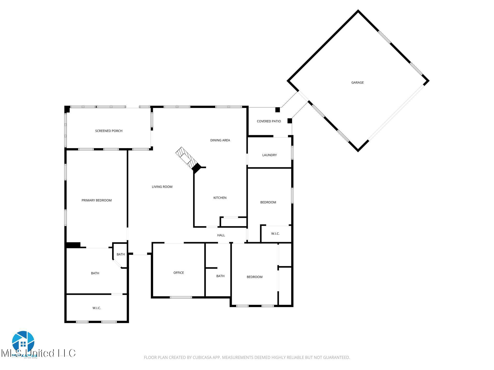 5045 Silver Ridge Road Kiln, MS 39556 - Photo 33 of 33 Floor plan
