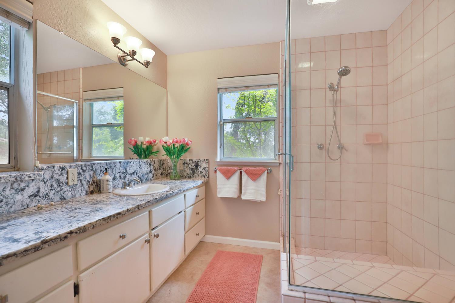 4773 Jacarah Road Placerville, CA 95667 - Photo 33 of 94 Master bath with tiled shower.