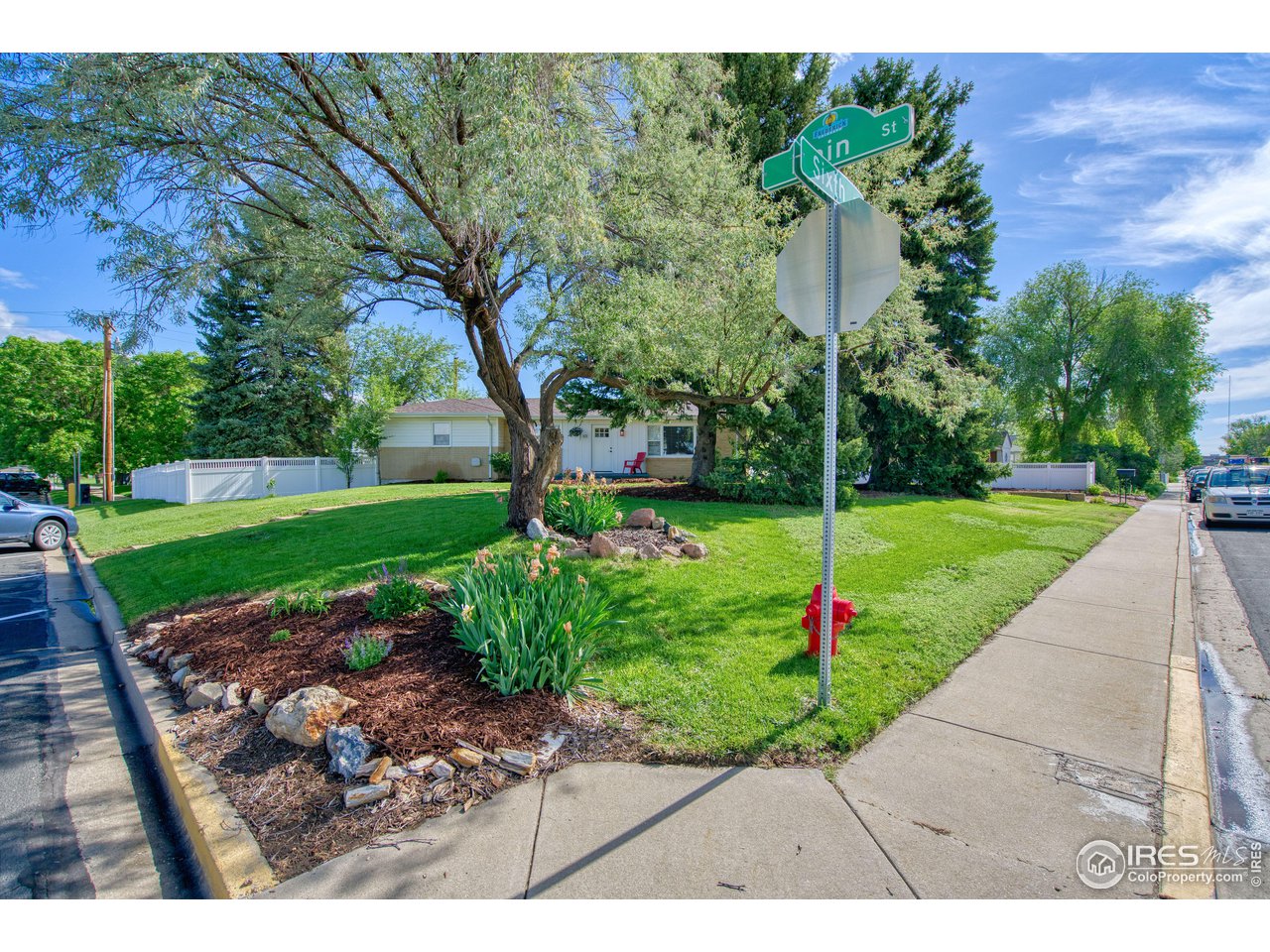 101 6th Street Frederick, CO 80530 - Photo 6 of 35 a view of a park with large trees