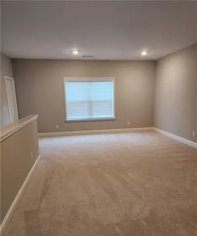 a view of empty room