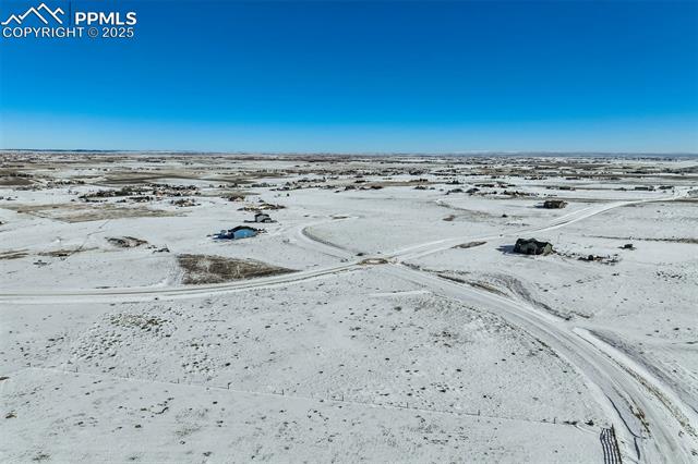 2940 Hoofprint Road Peyton, CO 80831 - Photo 4 of 20 View of snowy aerial view