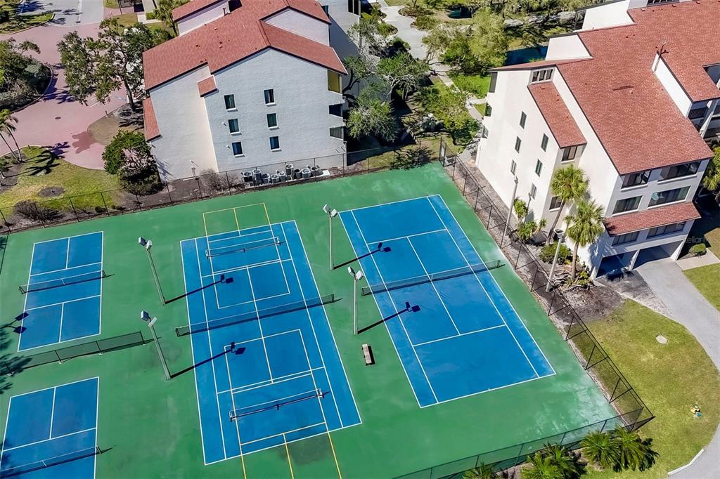 6285 Midnight Pass Road, Unit 403 Sarasota, FL 34242 - Photo 38 of 51 an aerial view of a house