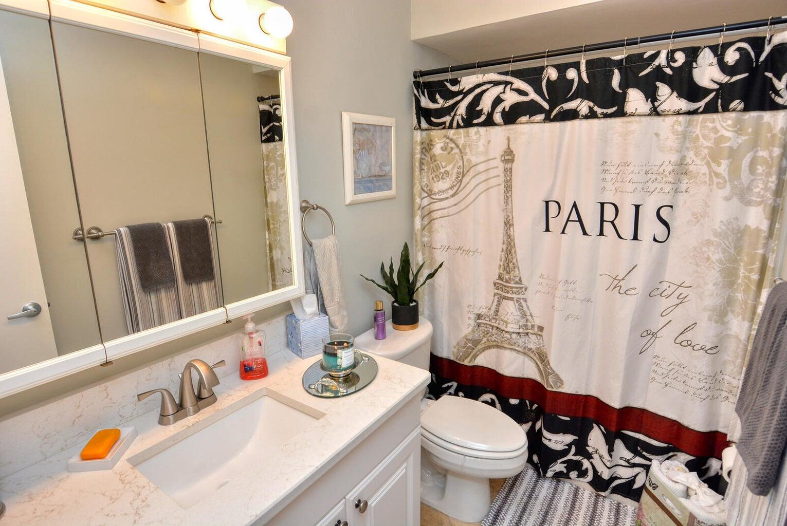 1225 Northwest 21st Street, Unit 2602 Stuart, FL 34994 - Photo 7 of 24 a bathroom with a sink and a mirror