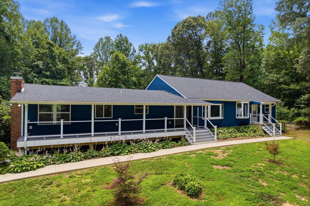 2175 Ponds Wood Road Huntingtown, MD 20639 - Photo 7 of 76 Shady front porch, renovated exterior