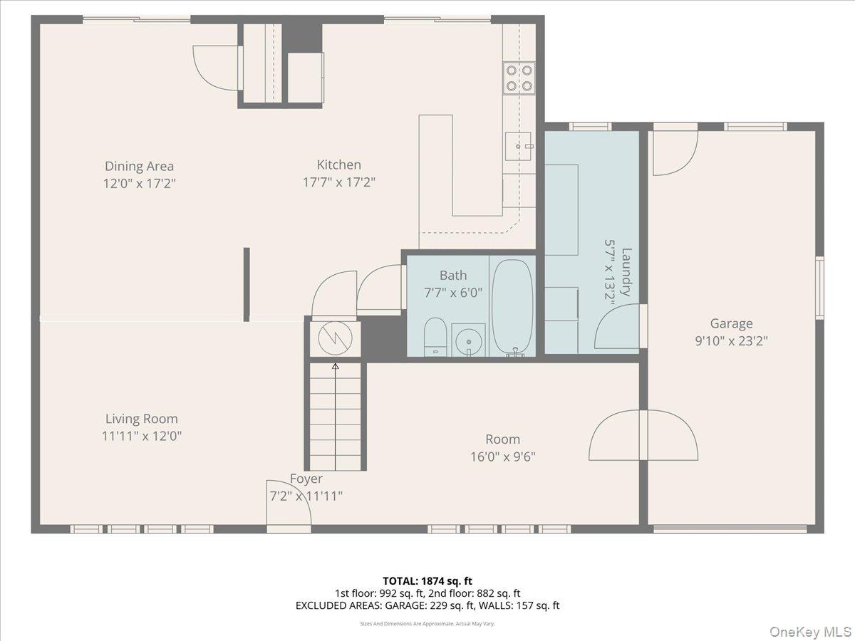 89 Ridge Lane Levittown, NY 11756 - Photo 39 of 44 a picture of a floor plan