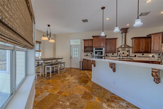 a view of a house with a outdoor space