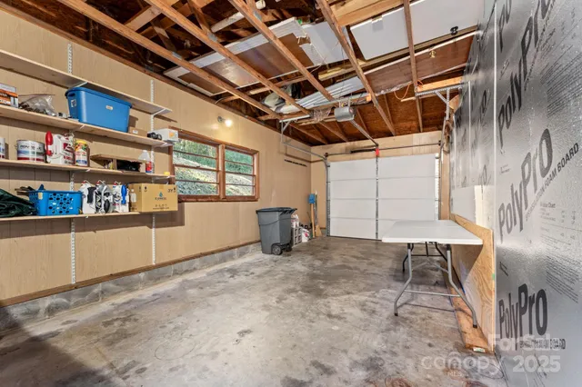 a view of a storage & utility room
