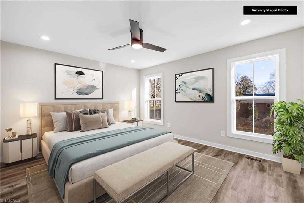 177 Monticello Road Statesville, NC 28625 - Photo 14 of 39 Virtually Staged Primary Bedroom