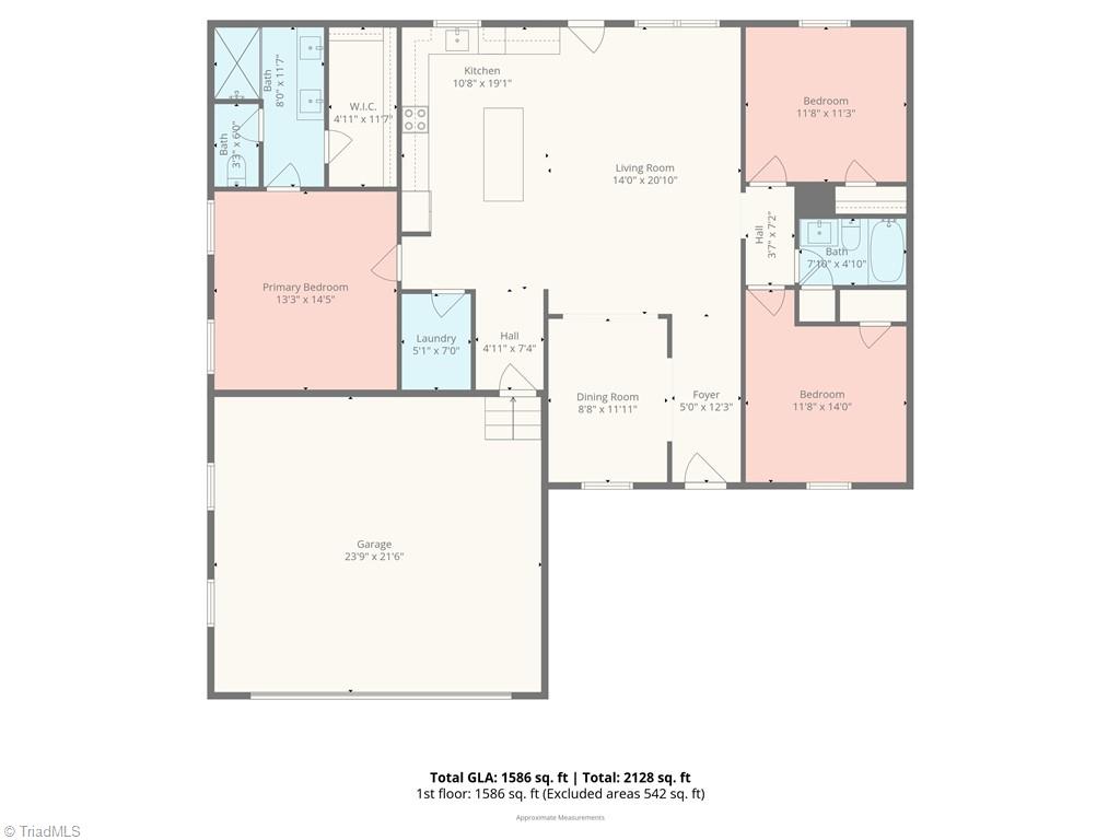 177 Monticello Road Statesville, NC 28625 - Photo 39 of 39 Floor Plan