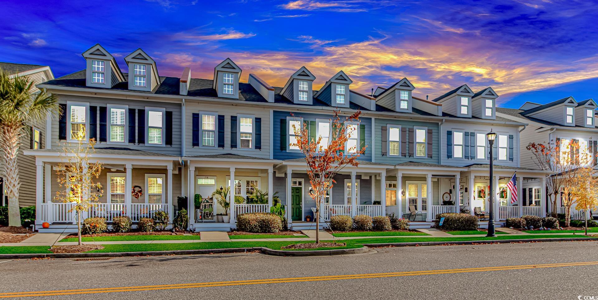 750 Shine Avenue, Unit 750 Myrtle Beach, SC 29577 - Photo 34 of 34 Colonial-style house with a porch