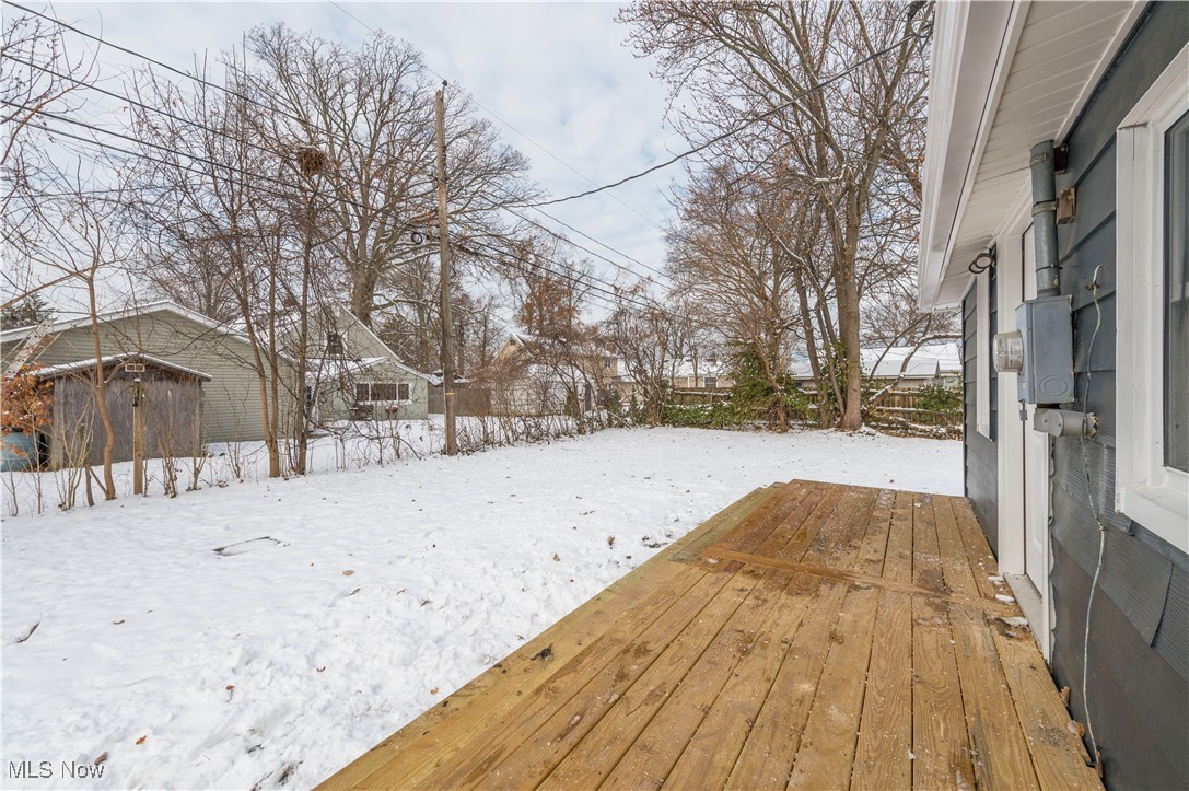 218 Roxboro Road Vermilion, OH 44089 - Photo 41 of 50 View of snow covered deck