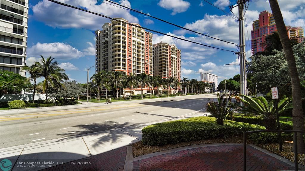 2011 North Ocean Boulevard, Unit 1606 Fort Lauderdale, FL 33305 - Photo 29 of 30 a picture of street view