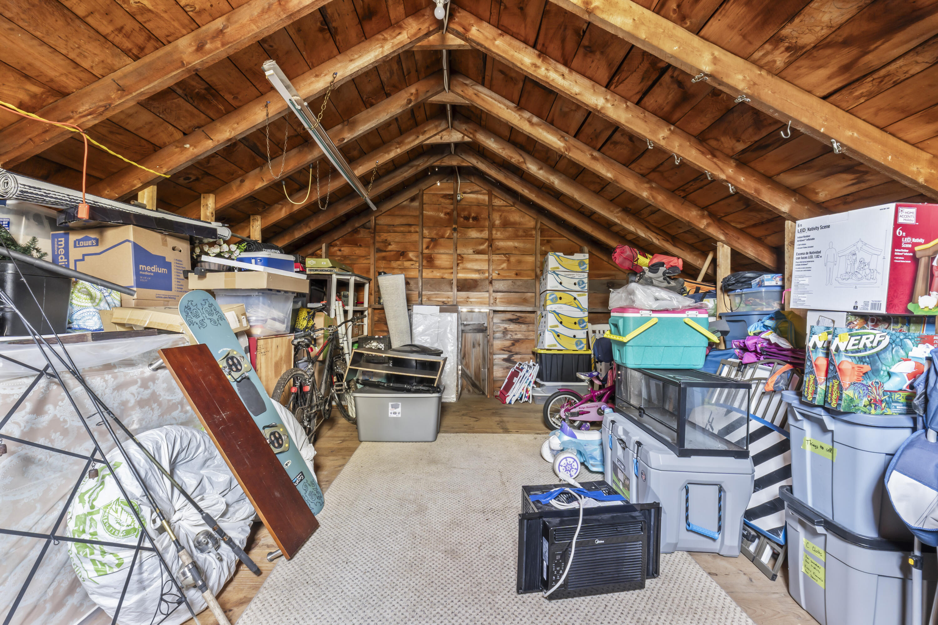 1072 Middle Road Woolwich, ME 04579 - Photo 46 of 59 Loft storage above garage