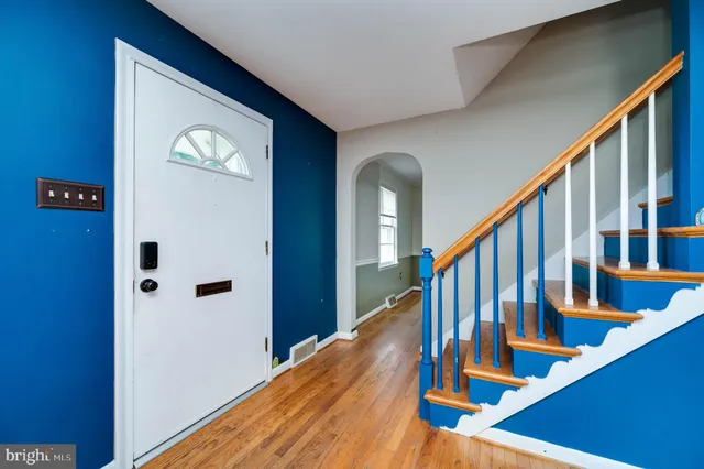 a view of an entryway