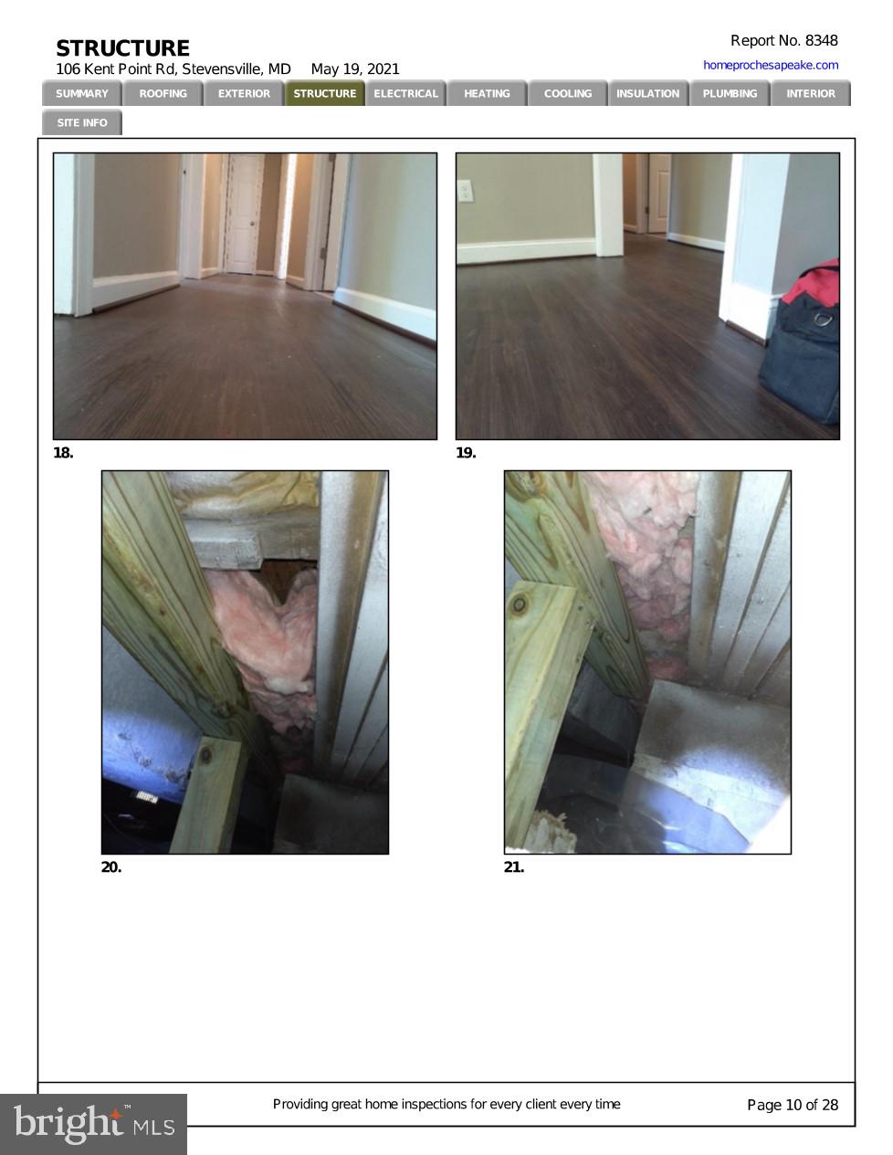 106 Kent Point Road Stevensville, MD 21666 - Photo 20 of 24 showing hallway floor & beam replacement