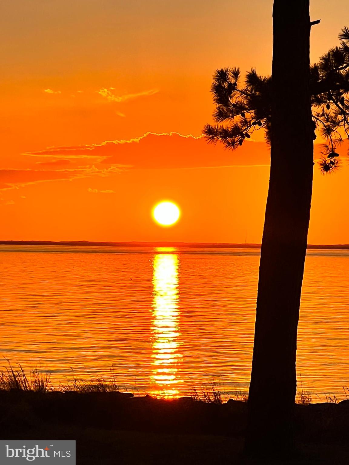 106 Kent Point Road Stevensville, MD 21666 - Photo 24 of 24 Sunset over Chesapeake Bay