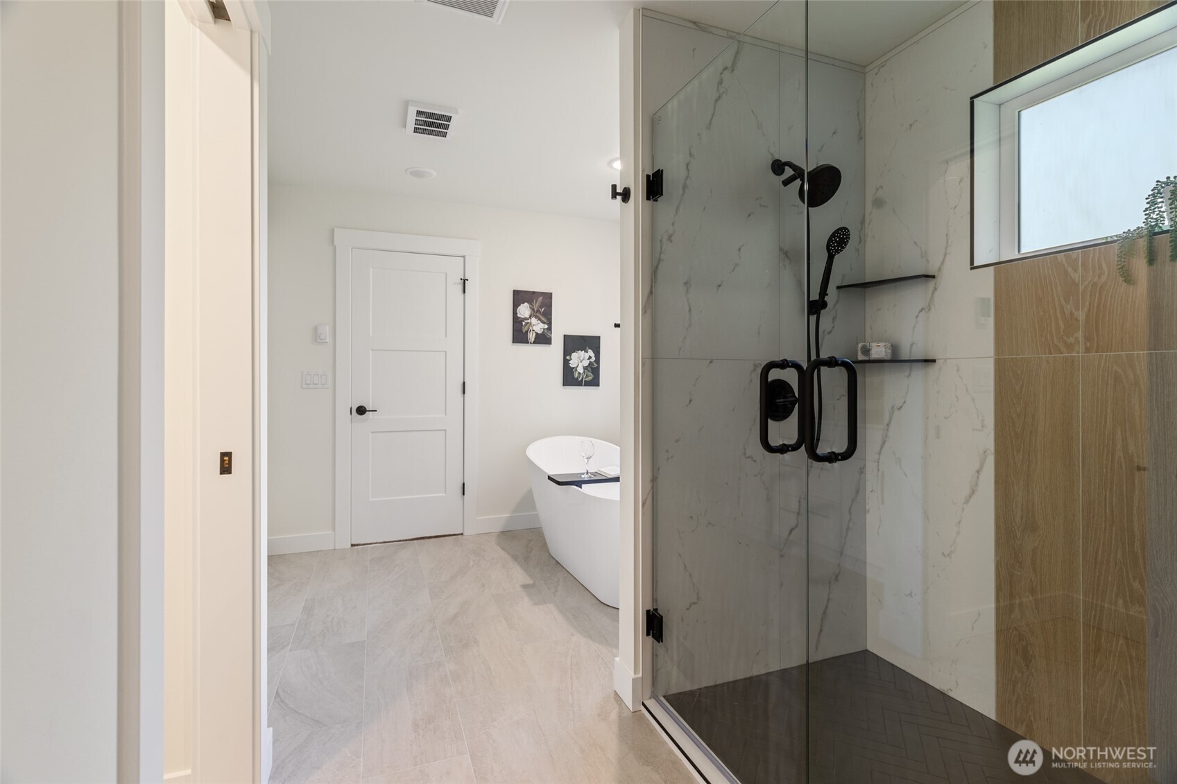1354 Huntley Road Bellingham, WA 98226 - Photo 26 of 40 a bathroom with a toilet and a shower