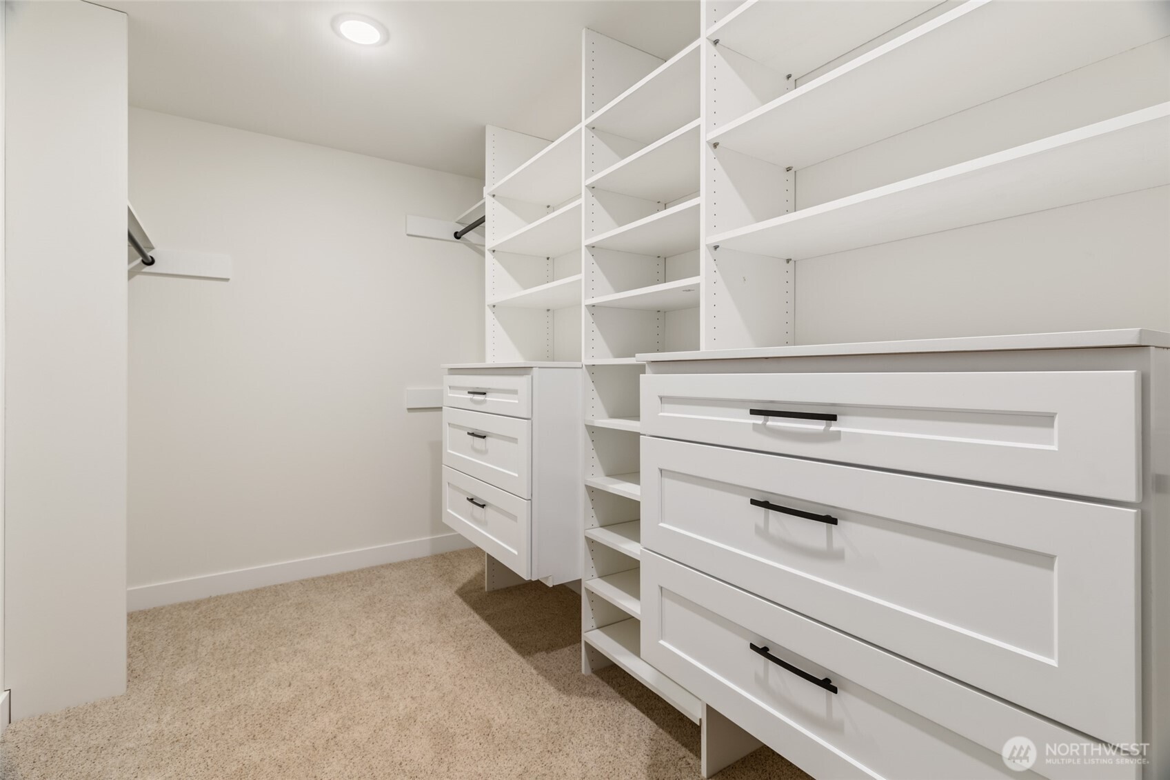 1354 Huntley Road Bellingham, WA 98226 - Photo 27 of 40 a view of walk in closet with empty racks