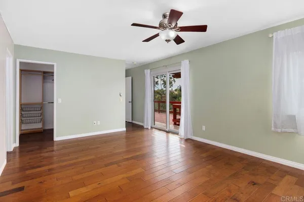 a view of empty room