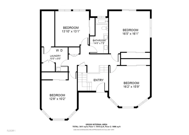 a view of a house with a patio