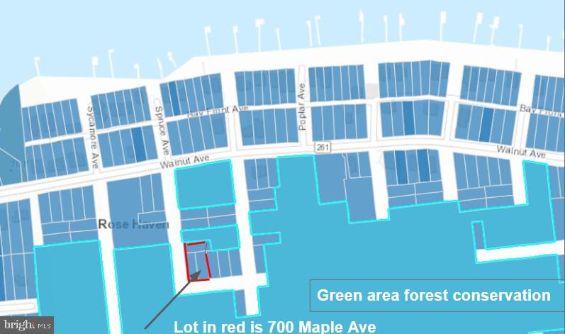 700 Maple Avenue North Beach, MD 20714 - Photo 4 of 14 lot location