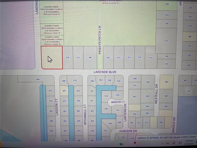 $89,000 | 0 Lakeside Boulevard, Kenansville, FL 34739