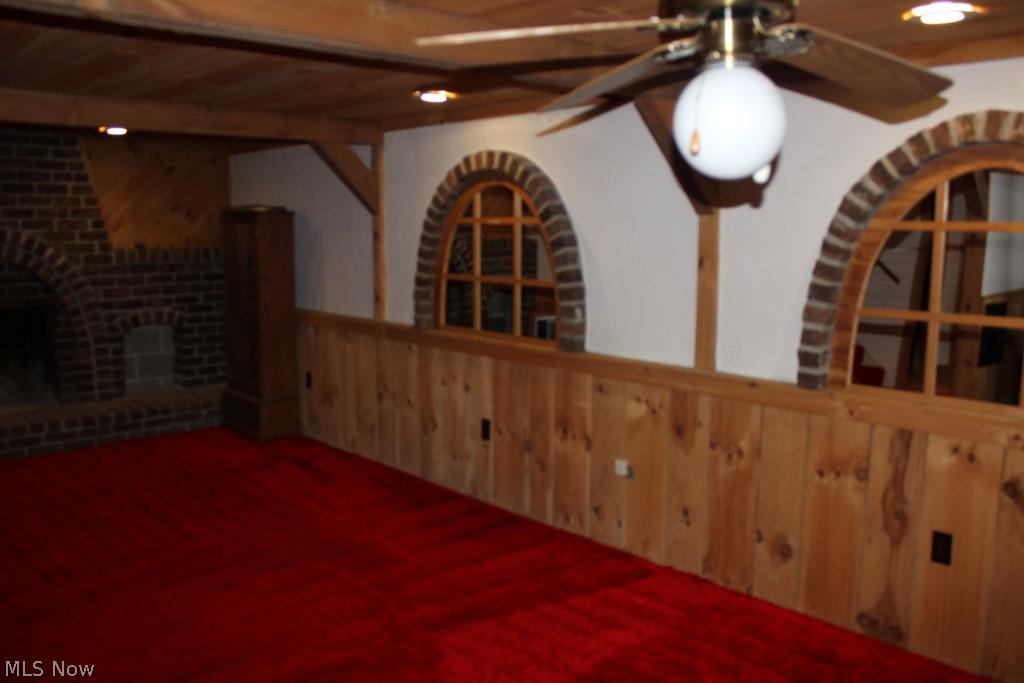 444 Stoner Road Clinton, OH 44216 - Photo 24 of 25 Lower level with wainscoting*