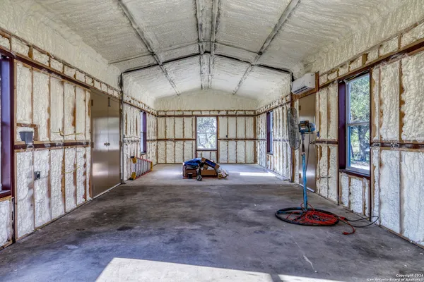 a view of outdoor space with mountain view