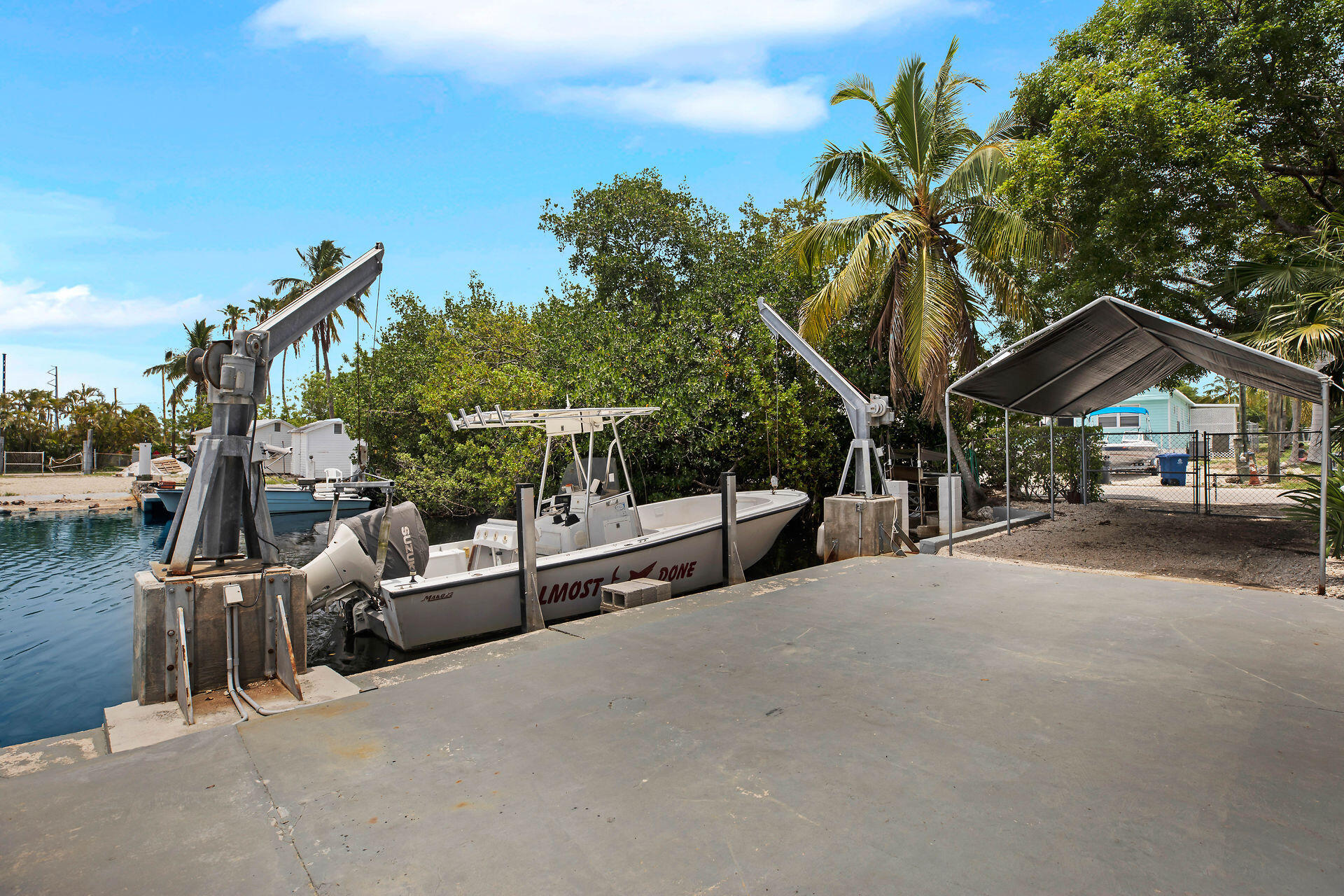 401 Bahia Honda Road Key Largo, FL 33037 - Photo 26 of 36 Sea Wall/ Boat Davits/ Covered