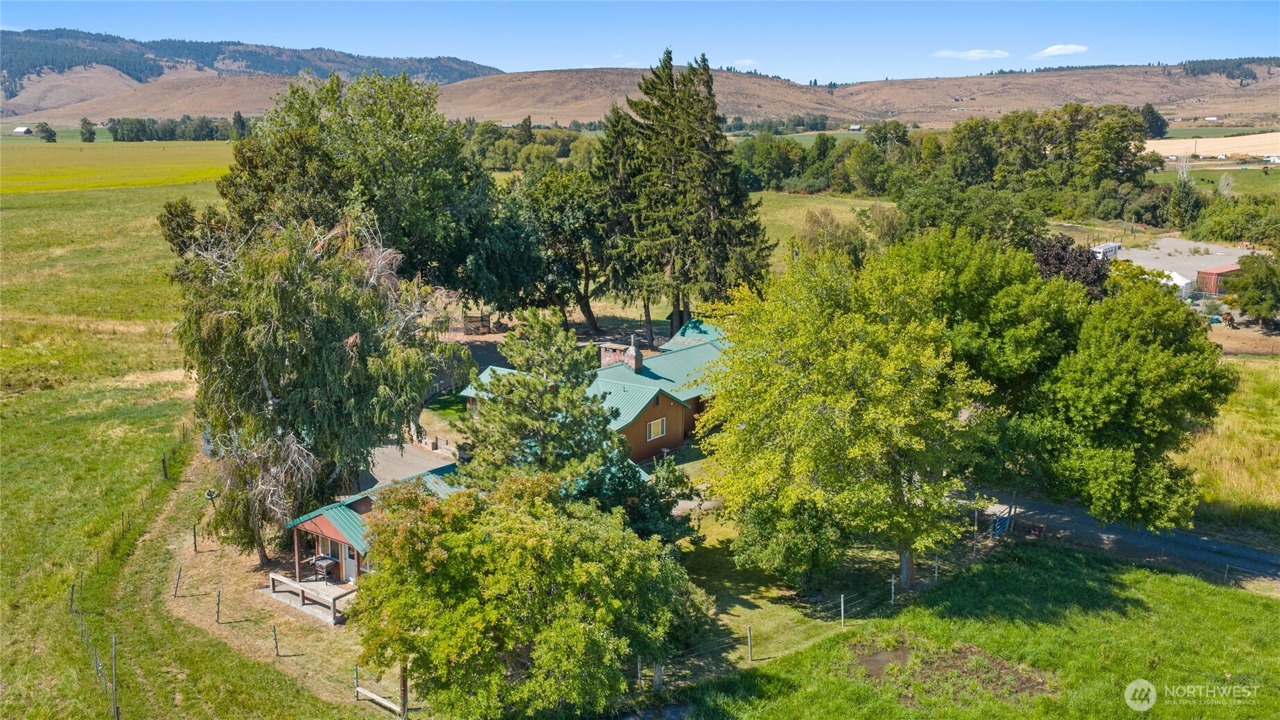4530 Weaver Road Ellensburg, WA 98926 - Photo 37 of 39 a view of a forest with a lake