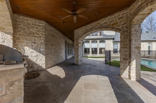 a view of a house with a porch