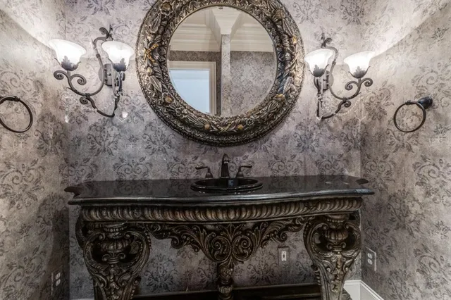 a close view of meter board