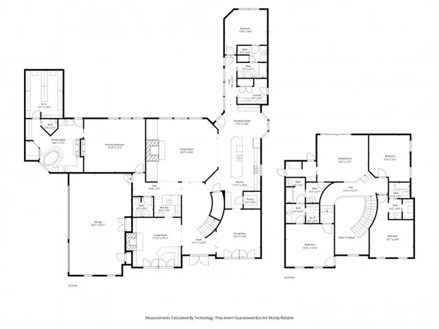 a picture of a bathroom with a bathtub and shower