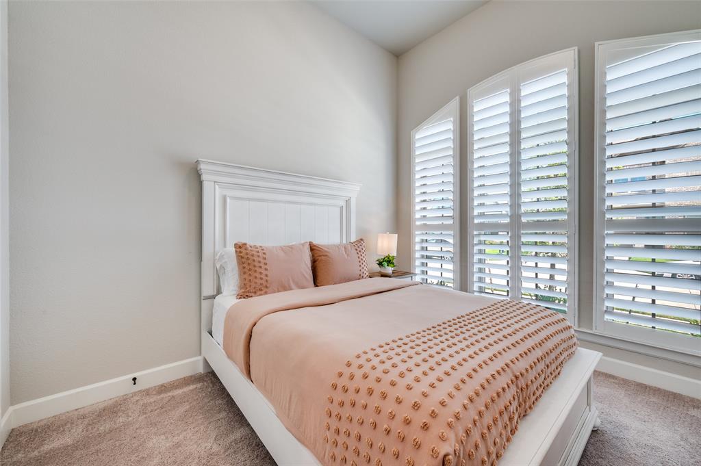 6333 Hedgecoxe Road The Colony, TX 75056 - Photo 12 of 25 Downstairs bedroom 2