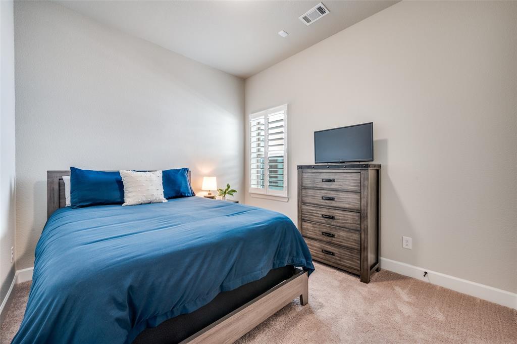 6333 Hedgecoxe Road The Colony, TX 75056 - Photo 13 of 25 Downstairs bedroom 3