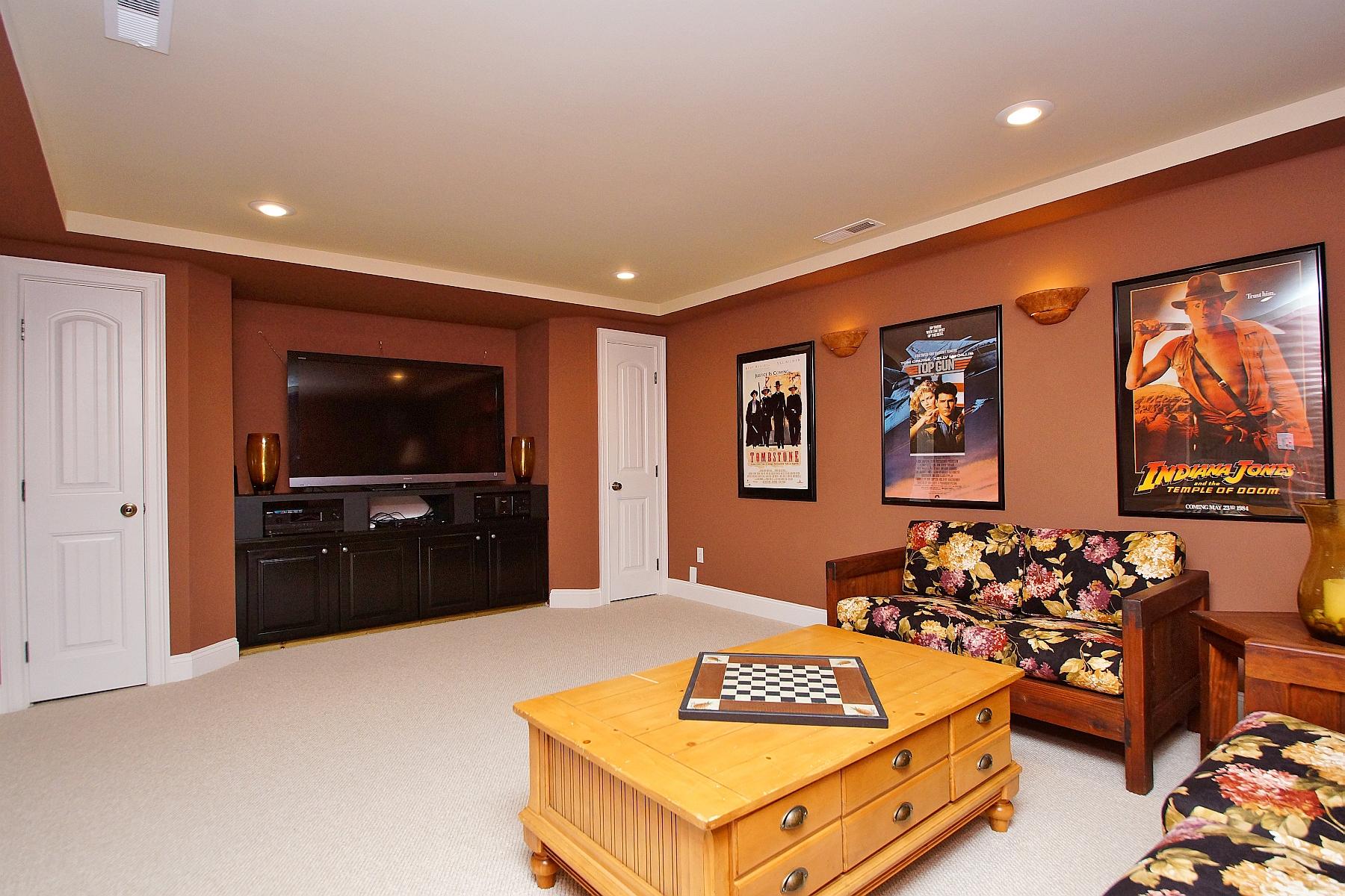 12979 Hardy Road Hardy, VA 24101 - Photo 22 of 36 a living room with furniture and a flat screen tv