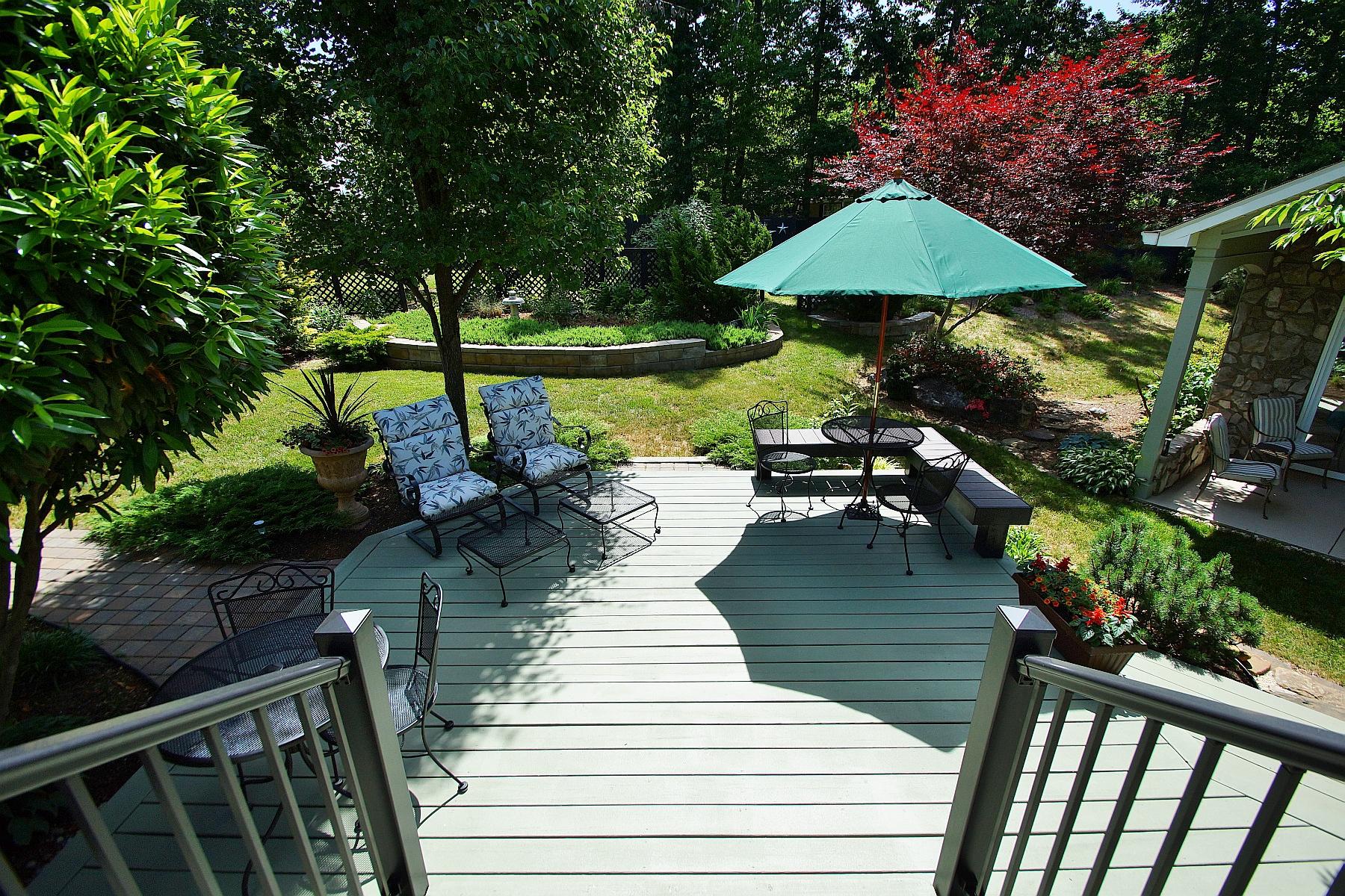 12979 Hardy Road Hardy, VA 24101 - Photo 34 of 36 a view of a deck with furniture and a yard