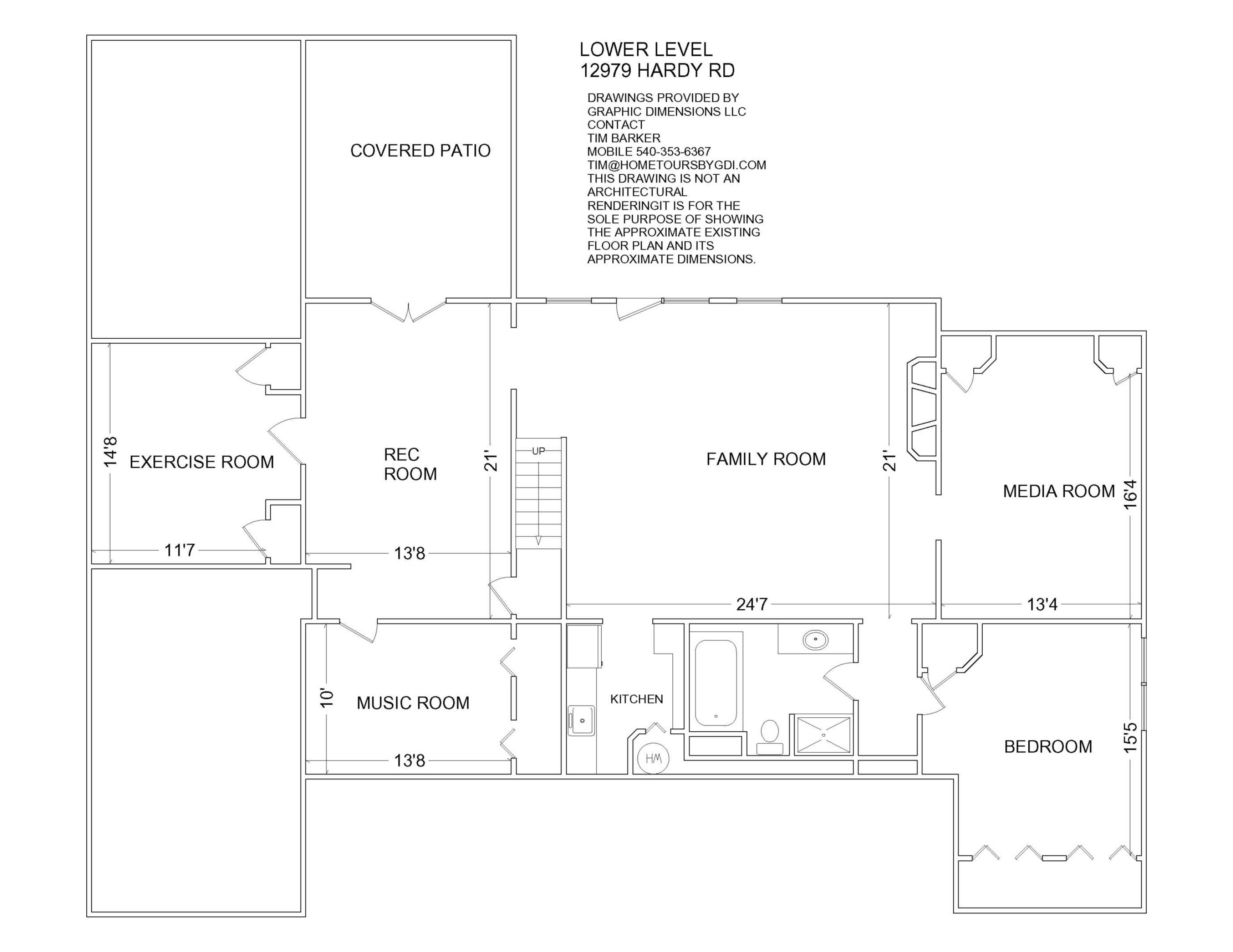 12979 Hardy Road Hardy, VA 24101 - Photo 5 of 36 a picture of a floor plan