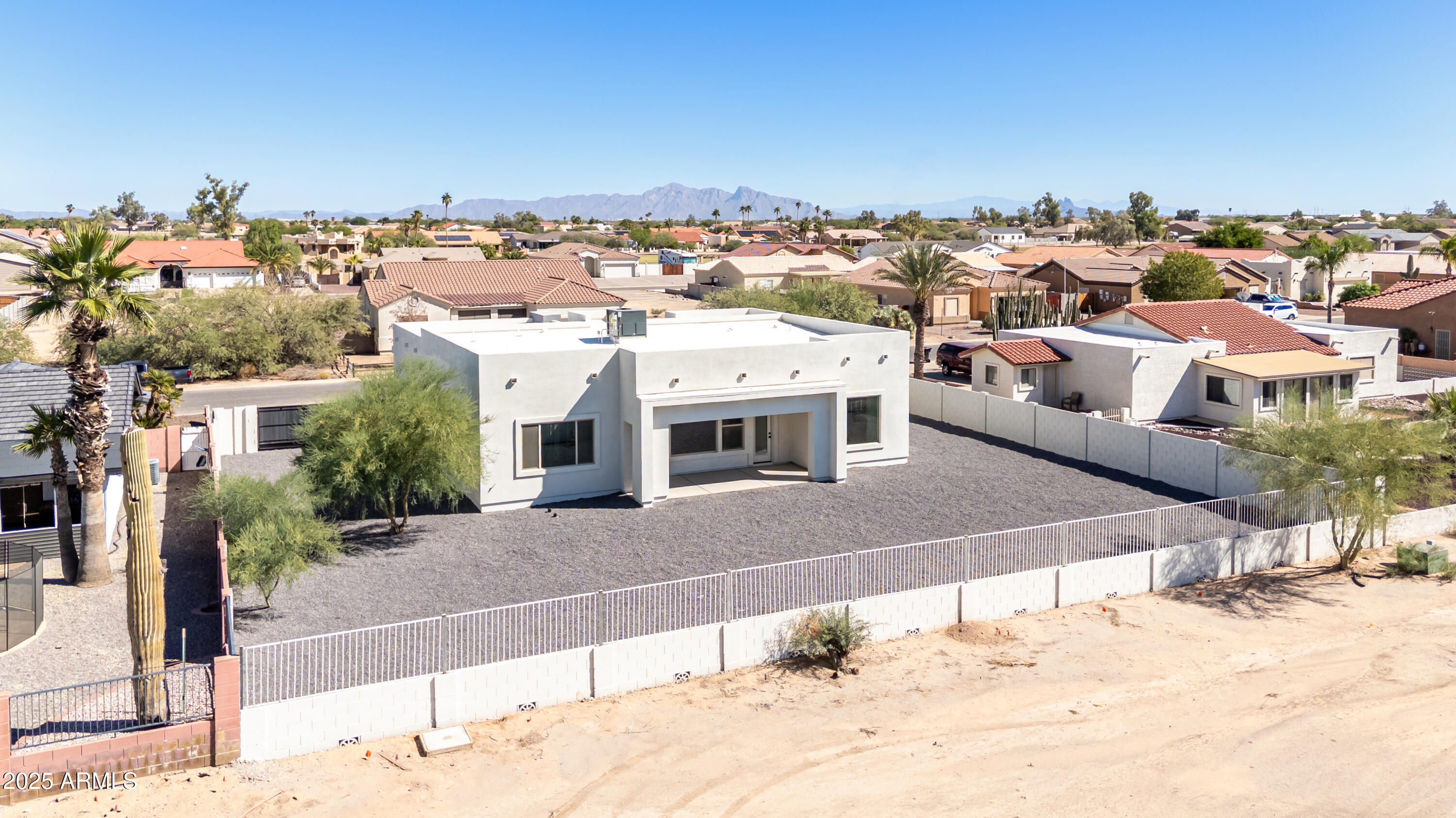 14730 South Rory Calhoun Road Arizona City, AZ 85123 - Photo 38 of 43 a view of a terrace
