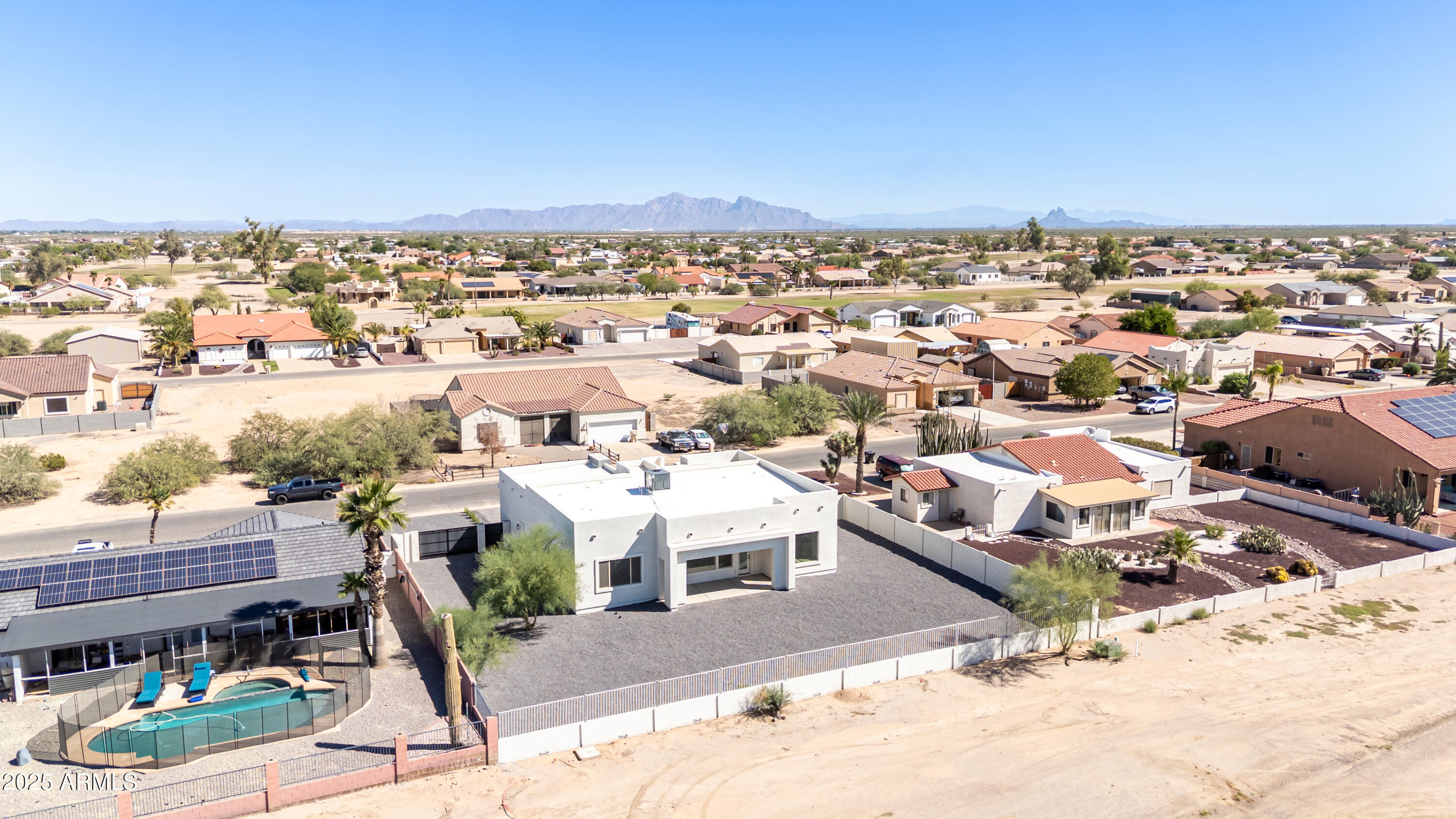 14730 South Rory Calhoun Road Arizona City, AZ 85123 - Photo 39 of 43 an aerial view of a city